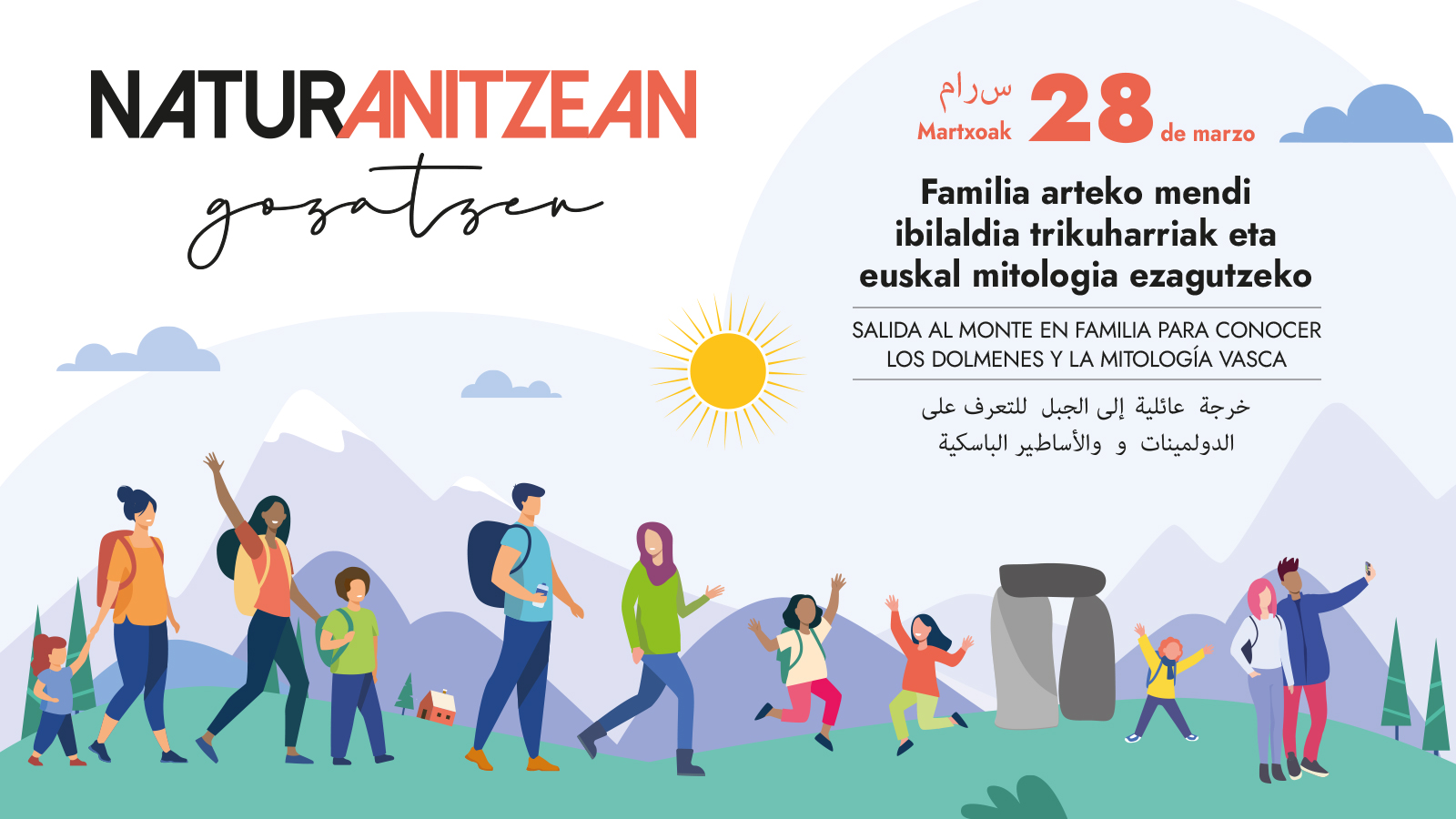 Naturanitzean gozatzen:  28 de marzo desde el Guardetxe para conocer dólmenes y mitologia