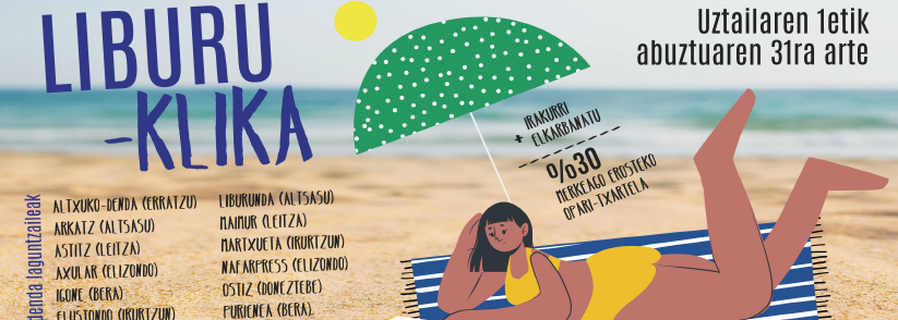 Campaña de verano #liburuklika, leer y compartir
