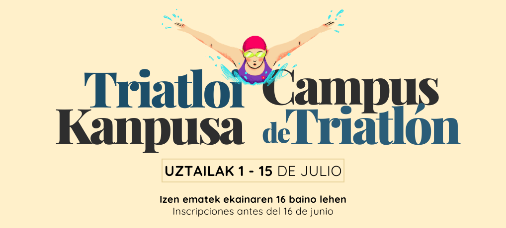 Campus de Triatlón para jóvenes de entre 8 y 16 años, en Arbizu Campus de Triatlón para jóvenes de entre 8 y 16 años, en Arbizu