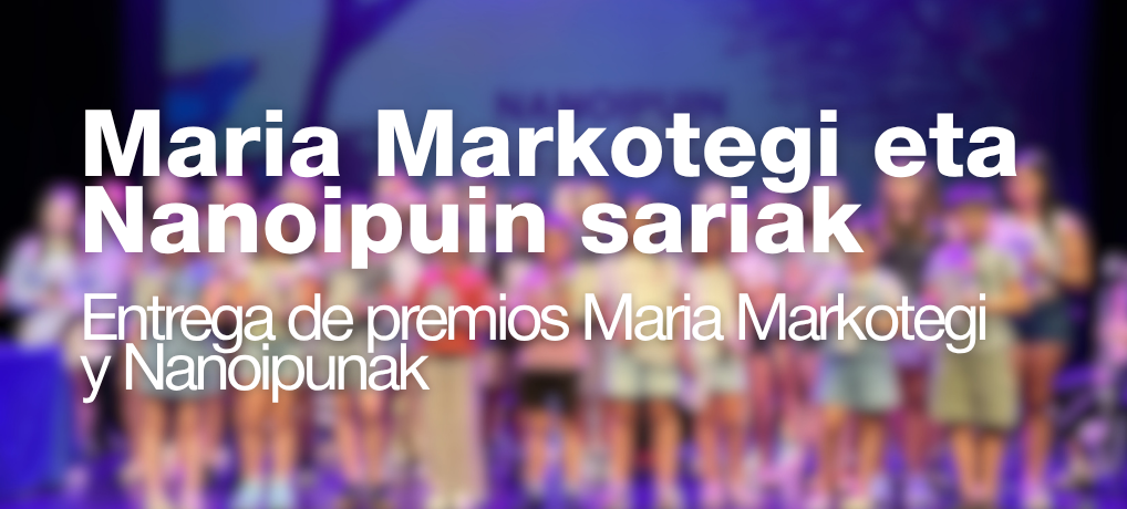 Euskarazko sormena Saritu da Euskarazko sormena Saritu da