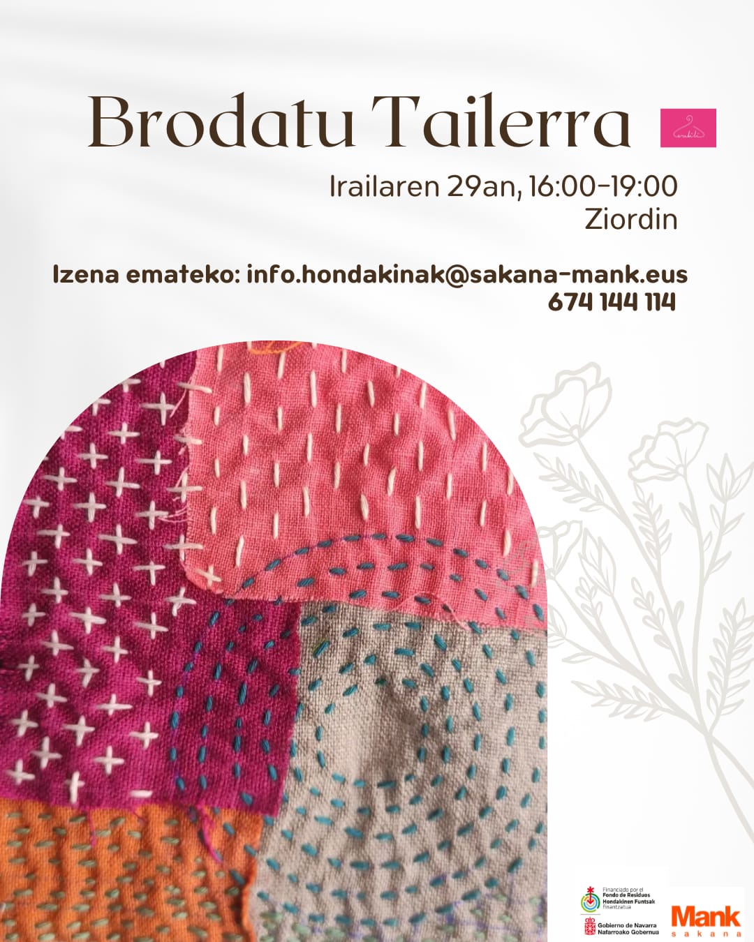 Joskintza tailerren bigarren saioa Joskintza tailerren bigarren saioa